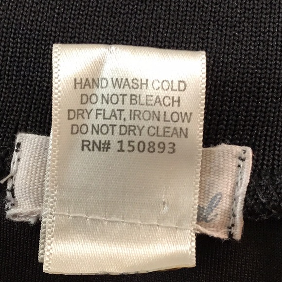 WET SEAL LADIES TRACK JACKET black & white XL jr. - Picture 5 of 6